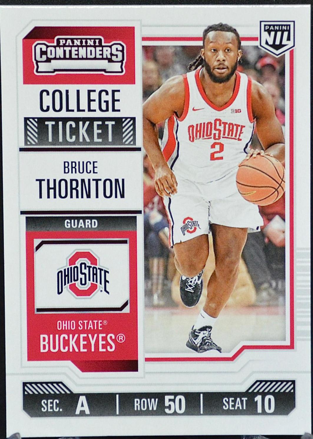 Bruce Thornton #19 2025 Panini Ohio State University Football