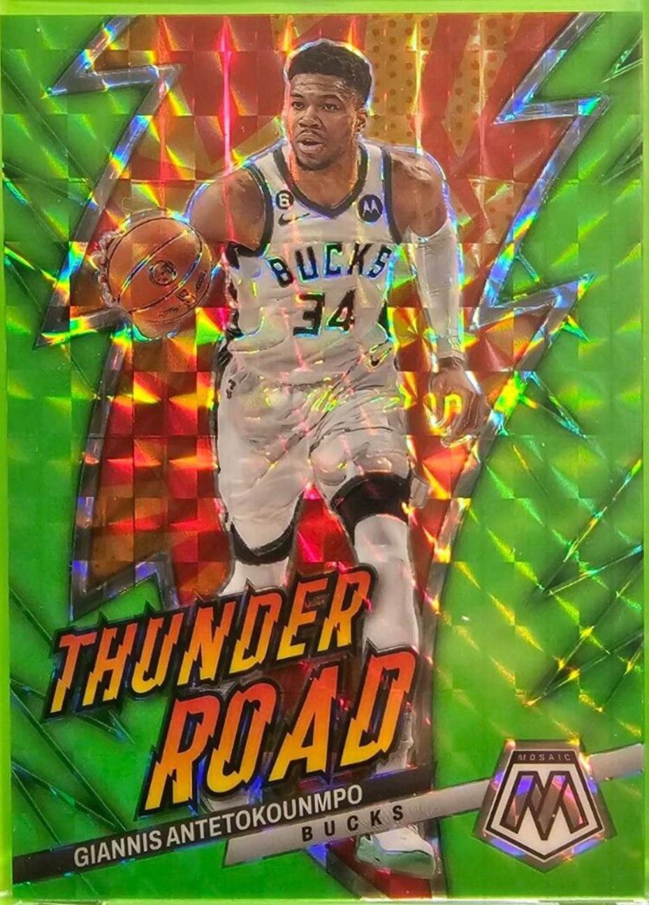 Giannis Antetokounmpo [Green Fluorescent] #6