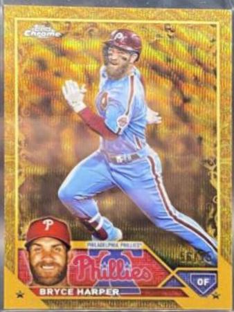 Bryce Harper [Wave Gold] #100