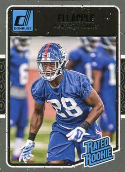 Eli Apple #367 Football Cards 2016 Panini Donruss