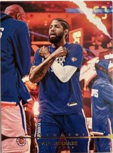 Paul George #10 Basketball Cards 2021 Panini PhotoGenic