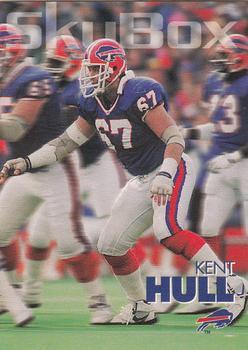 Kent Hull #18 Football Cards 1993 Skybox Impact