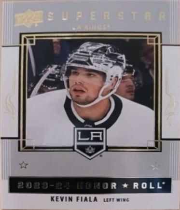 Kevin Fiala #HR-15 Hockey Cards 2023 Upper Deck Honor Roll