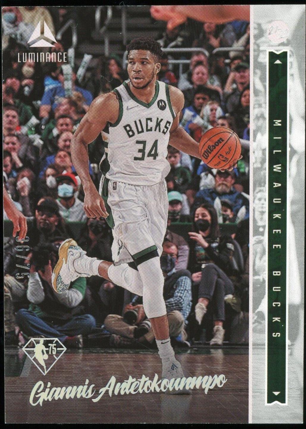 Giannis Antetokounmpo #265 Basketball Cards 2021 Panini Chronicles