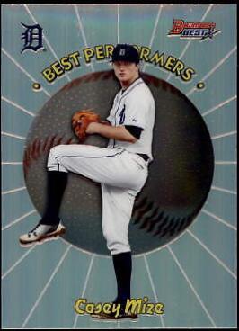 Casey Mize #CM Baseball Cards 2018 Bowman's Best 1998 Performers
