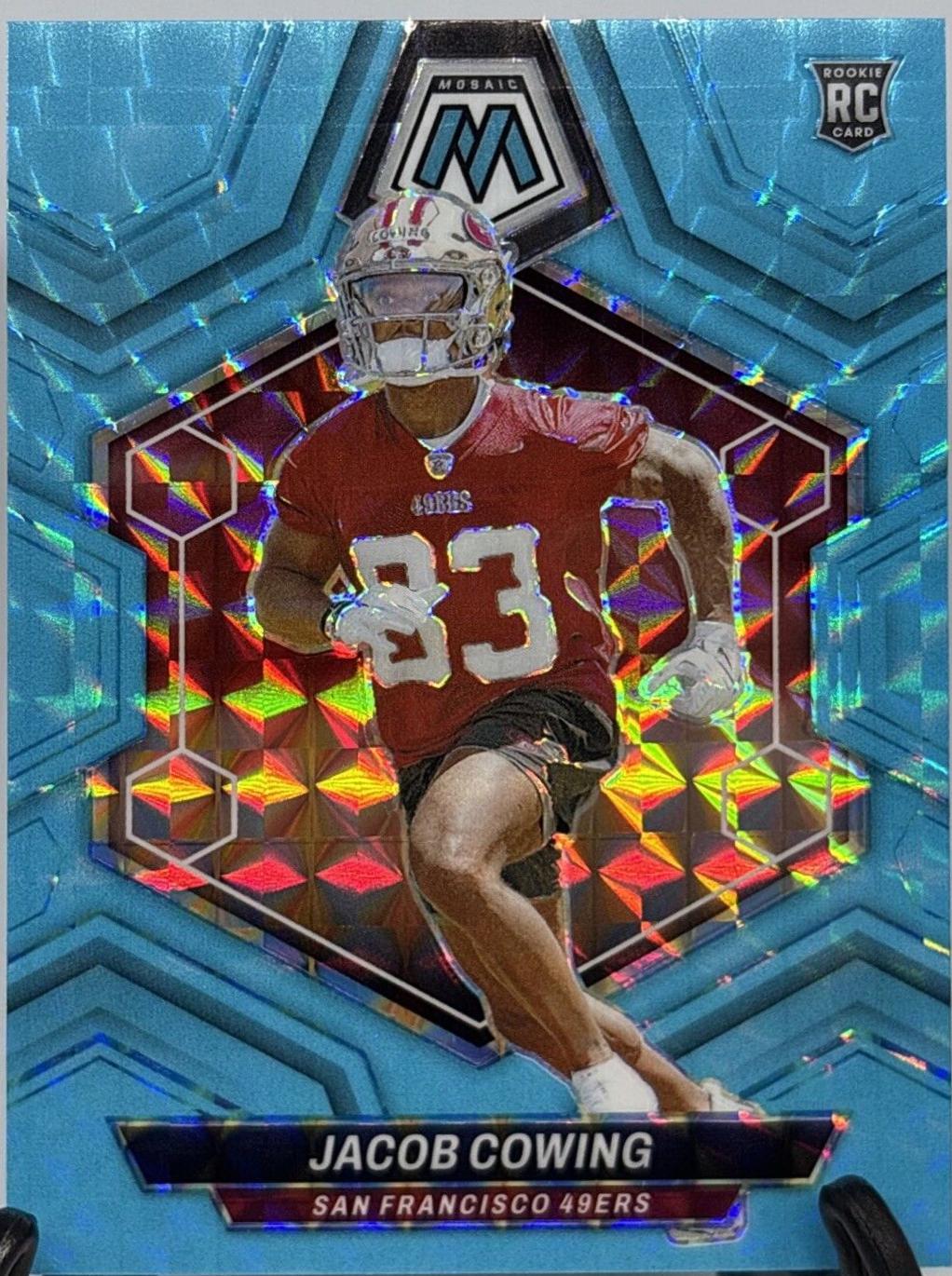 Jacob Cowing [Tessellation] #390 Prices | 2024 Panini Mosaic | Football ...