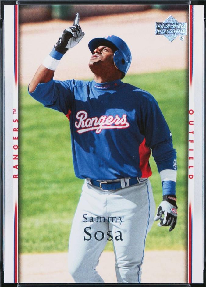 Sammy Sosa #989 2007 Upper Deck Baseball