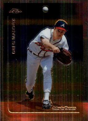 Greg Maddux #16 Baseball Cards 1999 Topps Chrome