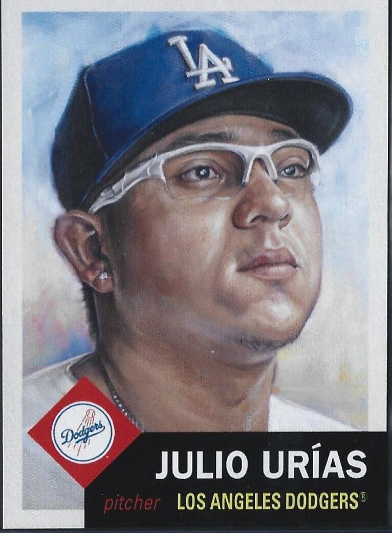 Julio Urias #411 Baseball Cards 2021 Topps Living