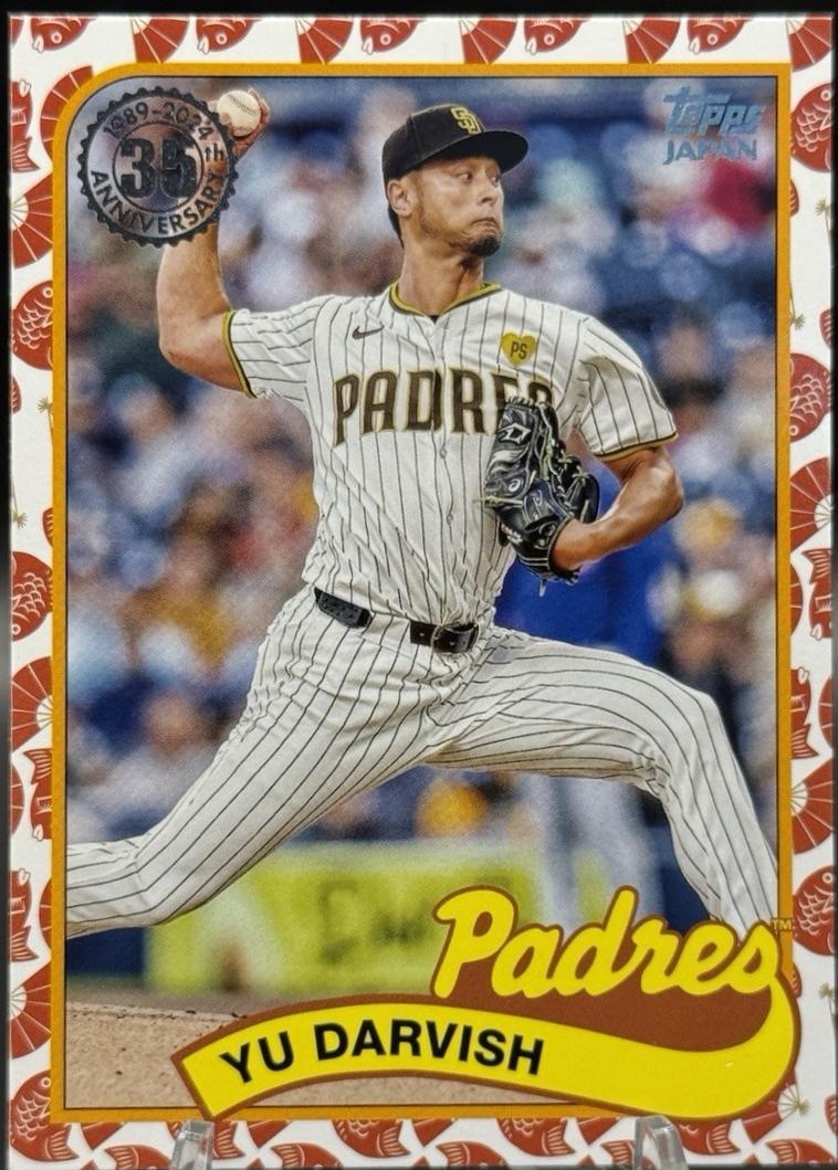 Yu Darvish #89J-44 2024 Topps Japan Edition 1989 Baseball