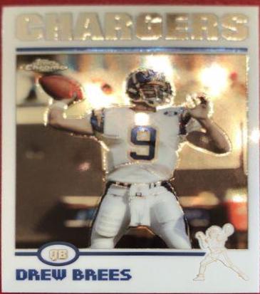 Drew Brees #83 2004 Topps Chrome Football