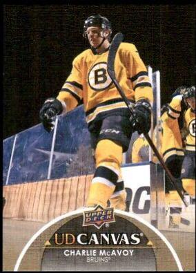Charlie McAvoy #C127 2021-22 Upper Deck Hockey UD Canvas