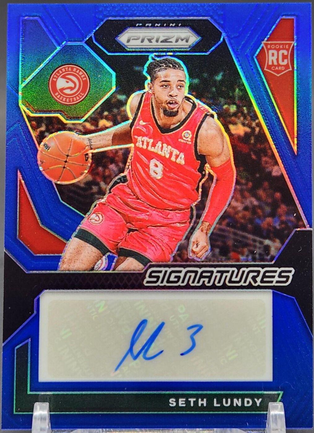 Seth Lundy [Blue Prizm] #RSI-LUN