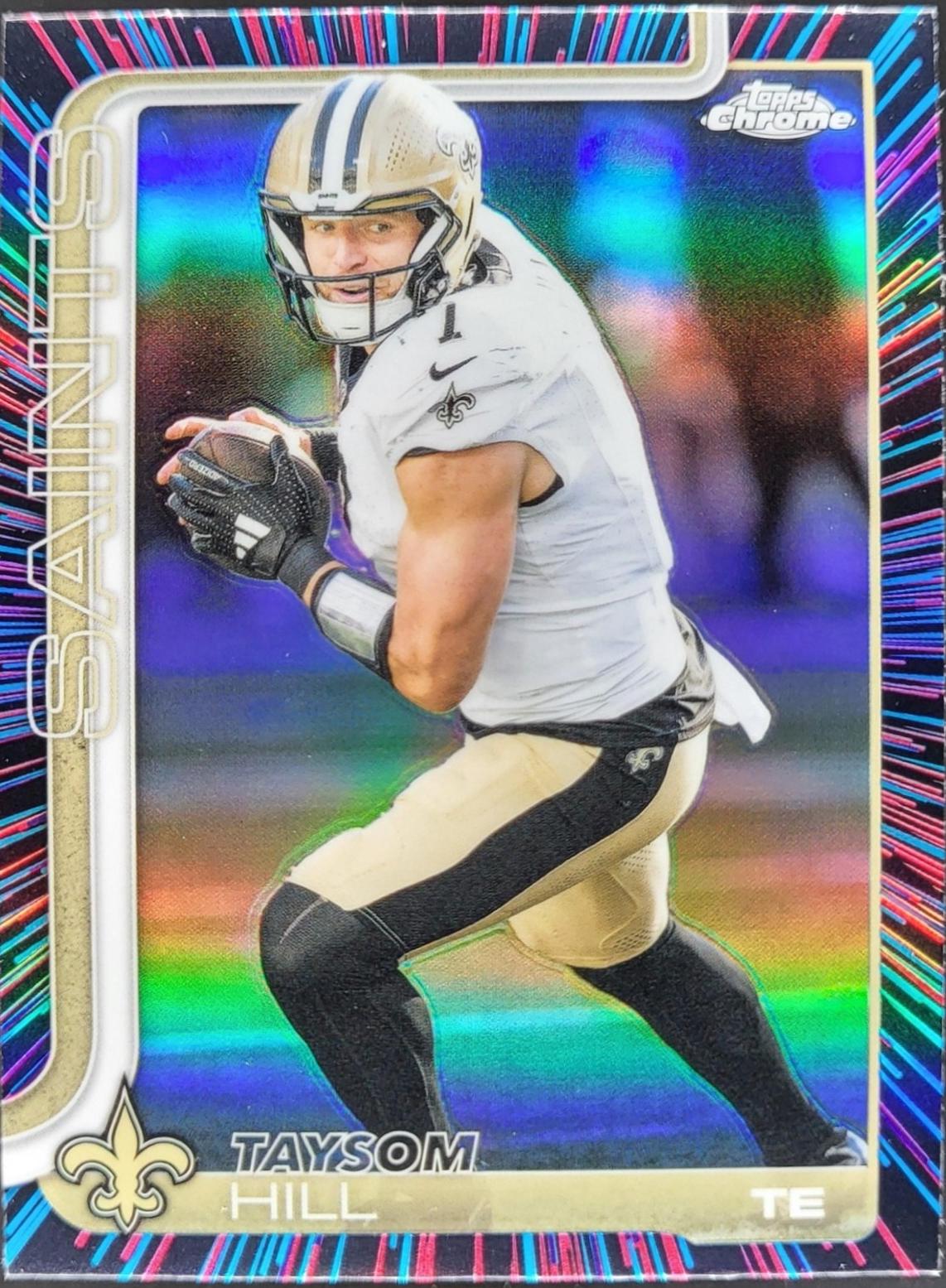 2025 Taysom Hill [Neon Pulse Refractor] #222
