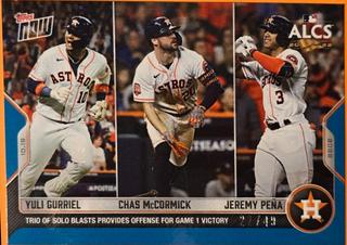 Yuli Gurriel / Chas McCormick / Jeremy Pena
