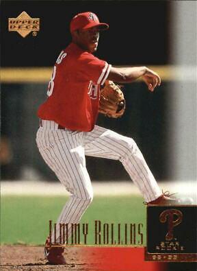 Jimmy Rollins #43 Baseball Cards 2001 Upper Deck