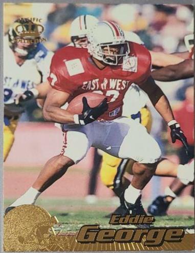 Eddie George #177 Football Cards 1996 Pacific