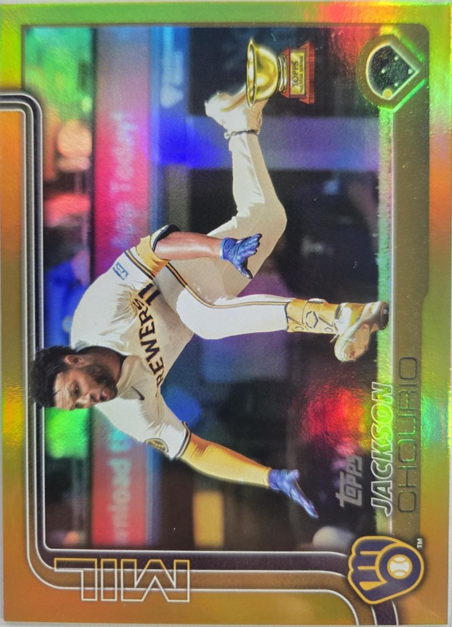 Jackson Chourio [Gold Holo Foil] #376