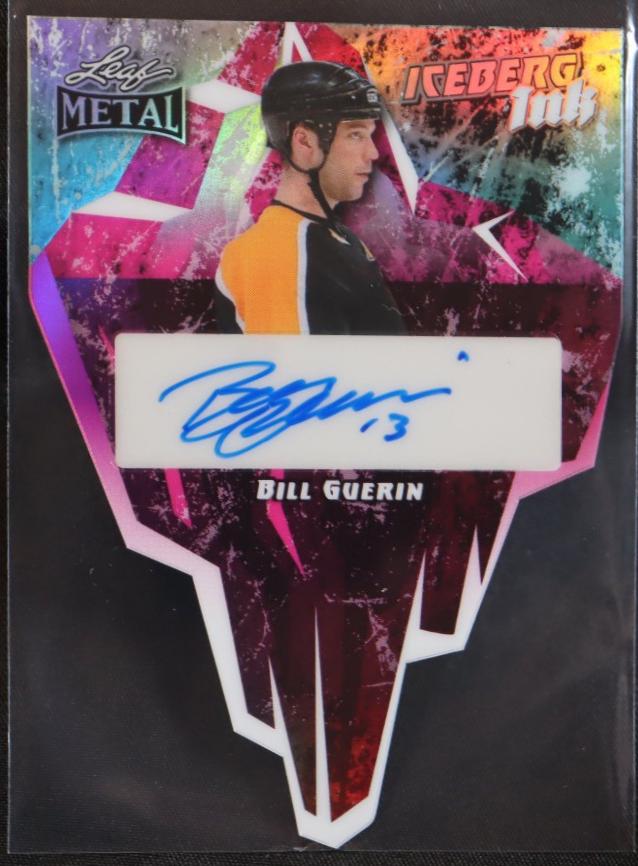 Bill Guerin #II-BG1 2026 Leaf Metal Iceberg Ink Hockey