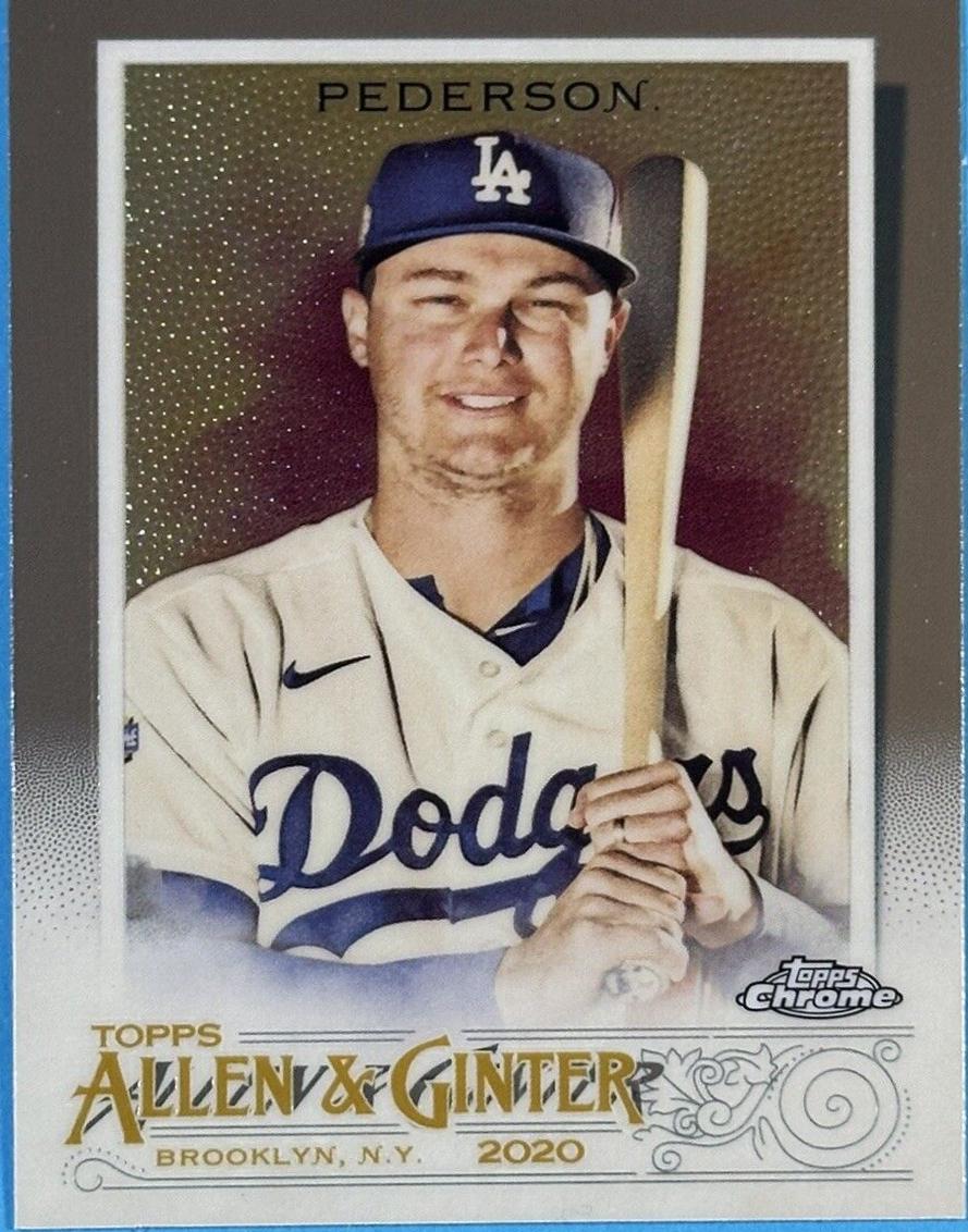 Joc Pederson #184 2020 Topps Allen & Ginter Chrome Baseball