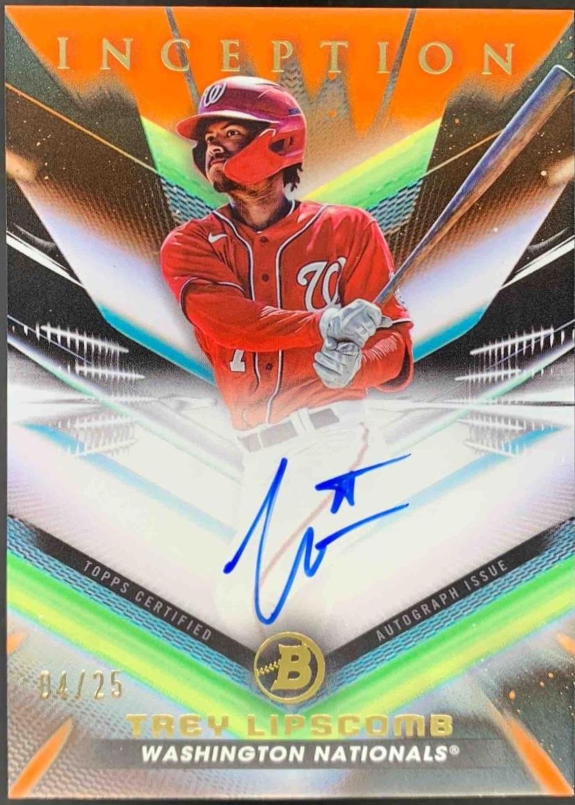 Trey Lipscomb [Orange Foil] #BPA-TLB