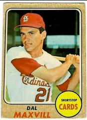 Dal Maxvill #141 Baseball Cards 1968 O Pee Chee Prices