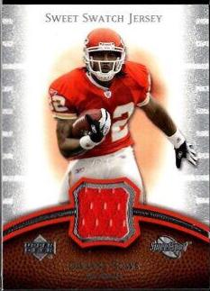 Dwayne Bowe #SS-BO Football Cards 2007 Upper Deck Sweet Spot Swatch Jersey