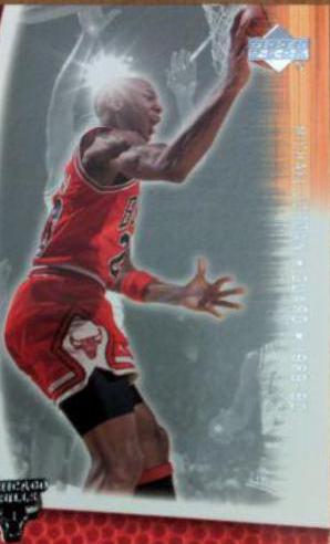 Michael Jordan #MJ-33 Basketball Cards 2001 Upper Deck MJ's Back