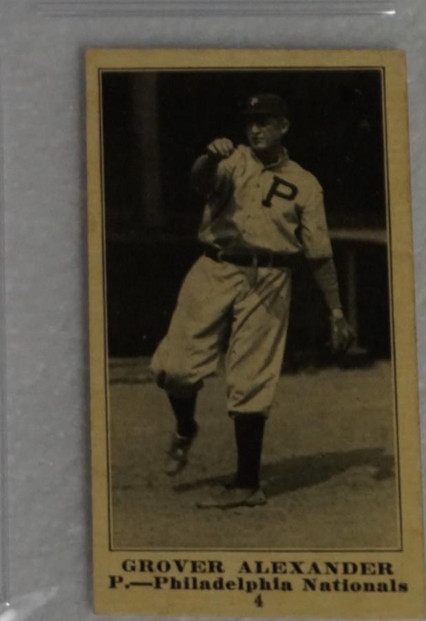 1916 Grover Alexander [Blank Back] #4