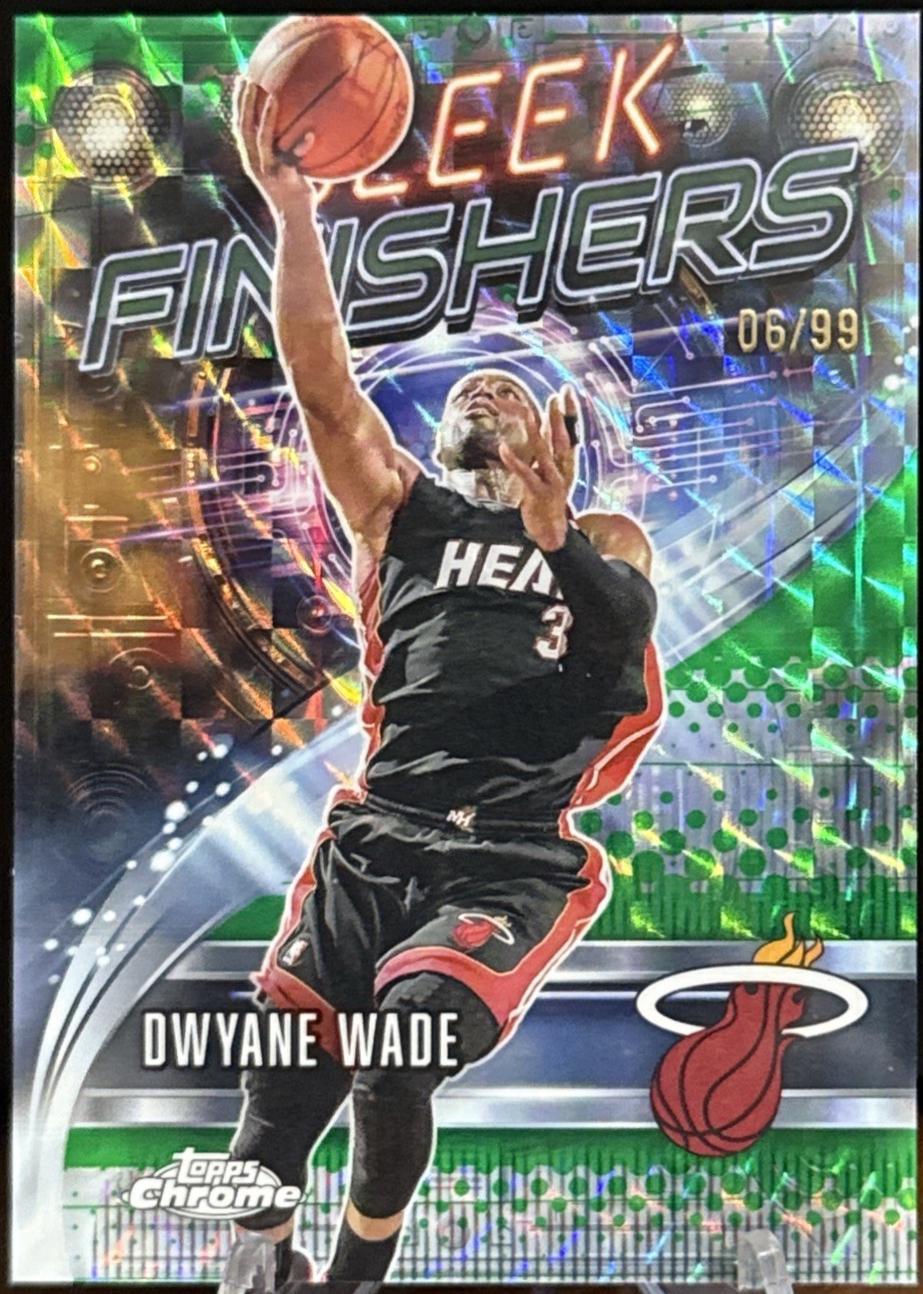 Dwyane Wade [Refractor Green Geometric] #SF-12