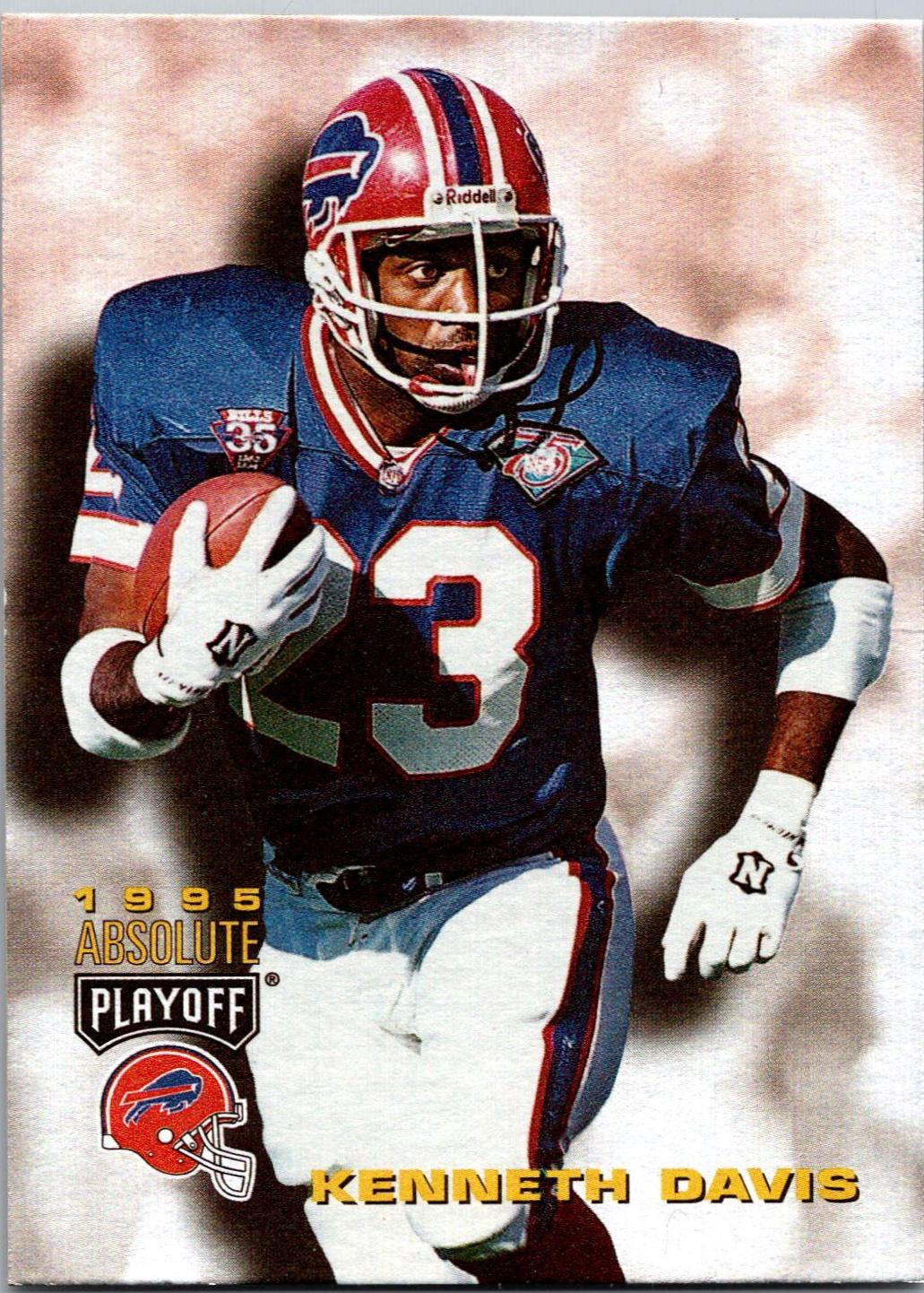 Kenneth Davis #158 1995 Playoff Absolute Football