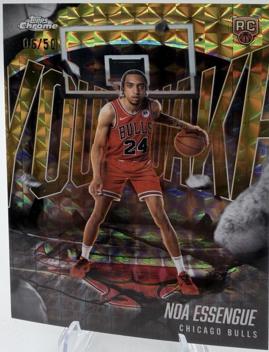 Noa Essengue [Refractor Gold Geometric] #YQ-12