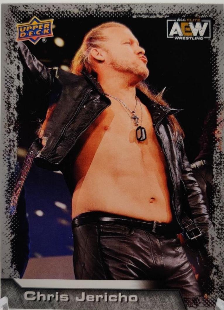 Chris Jericho #1 Wrestling Cards 2022 Upper Deck AEW