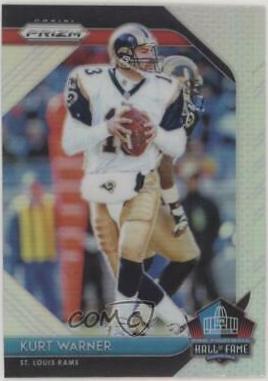 Kurt Warner #HOF-18 Football Cards 2018 Panini Prizm Hall of Fame