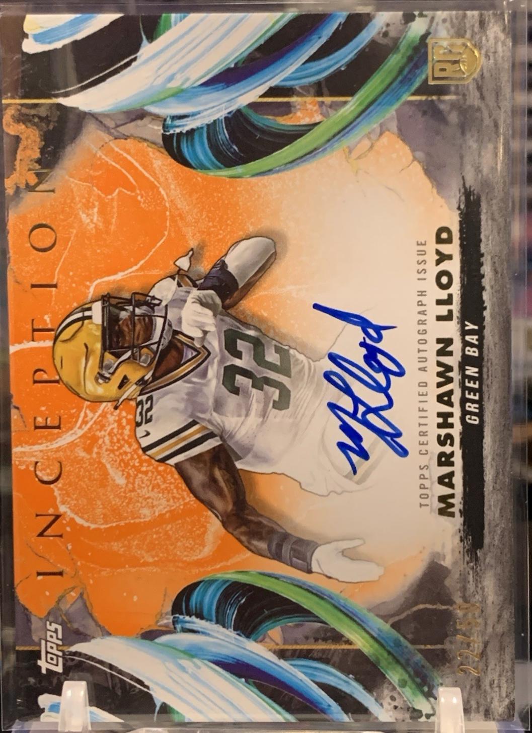 Marshawn Lloyd [Orange] #RAV-ML