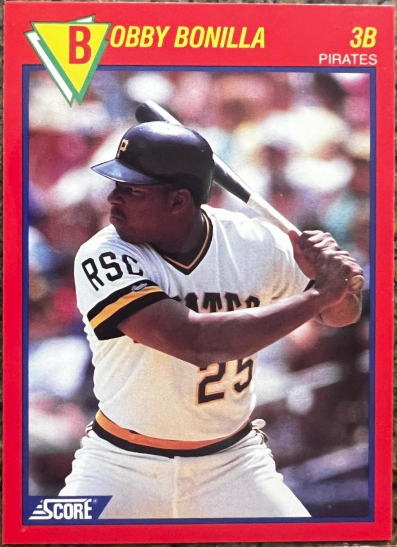 Bobby Bonilla #42 Baseball Cards 1989 Score Superstars