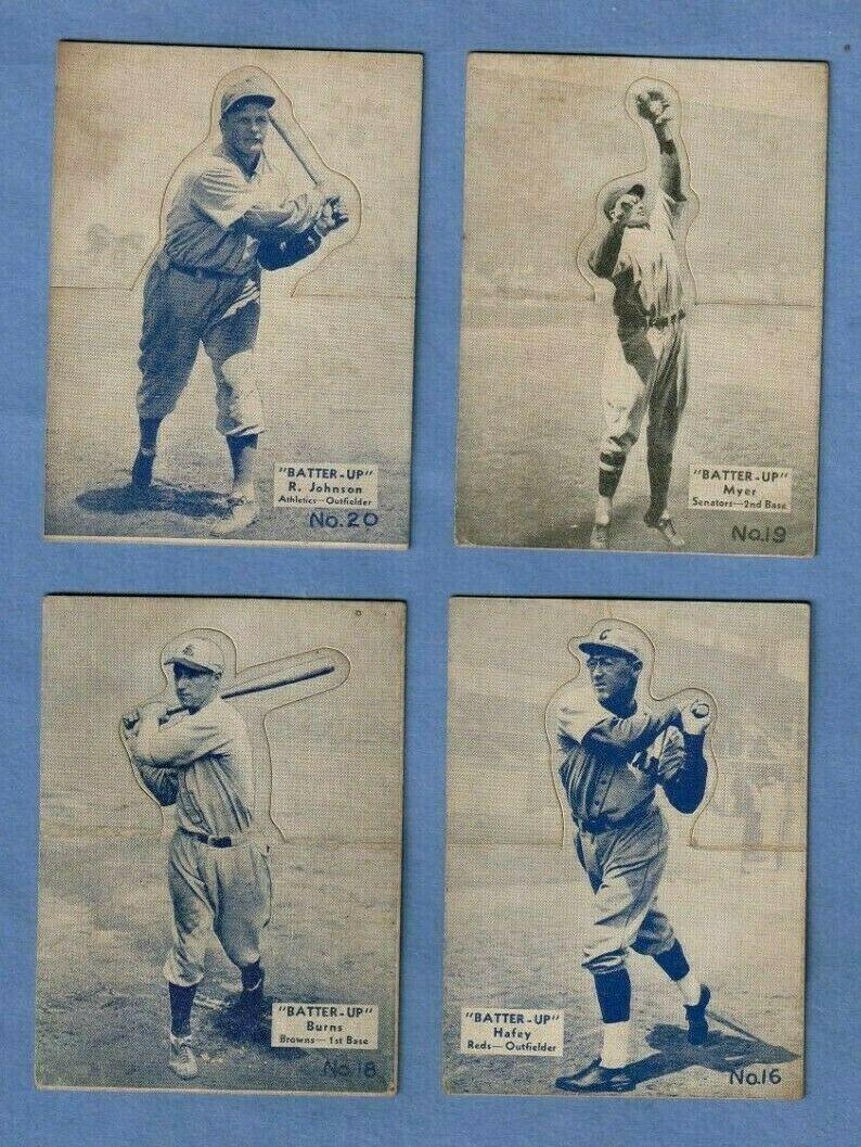 Bob Johnson #20 Baseball Cards 1934 Batter Up