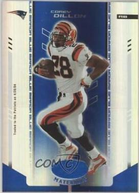 Corey Dillon [Mirror Blue] #24