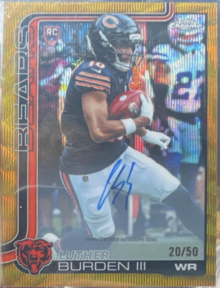 Luther Burden III [Gold Refractor] #RA-LB Prices | 2025 Topps