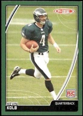 Kevin Kolb #445 Football Cards 2007 Topps Total
