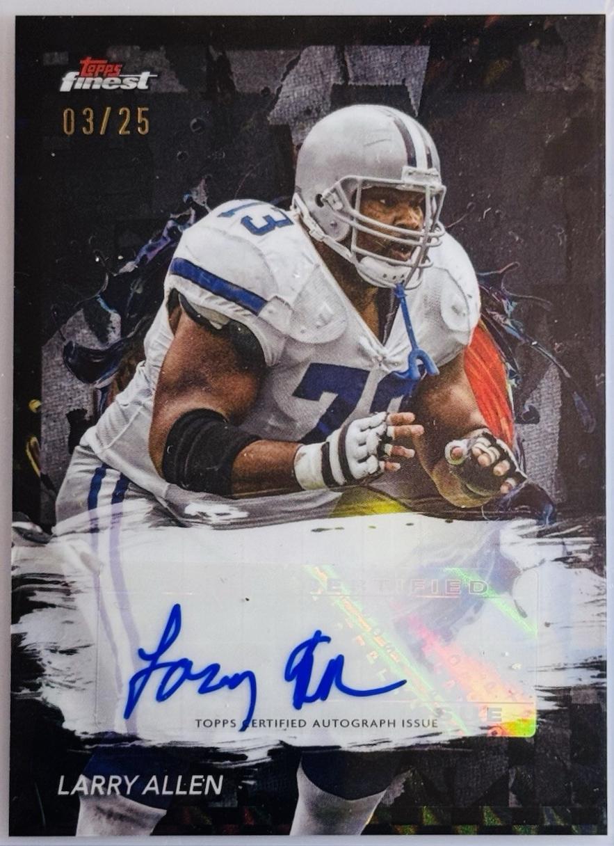 Larry Allen [Black Refractor] #FA-LA