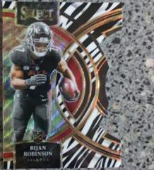 Bijan Robinson [Zebra Prizm Die-Cut] #180 Prices | 2023 Panini