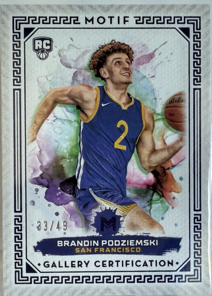 Brandin Podziemski [Ultramarine Blue] #18