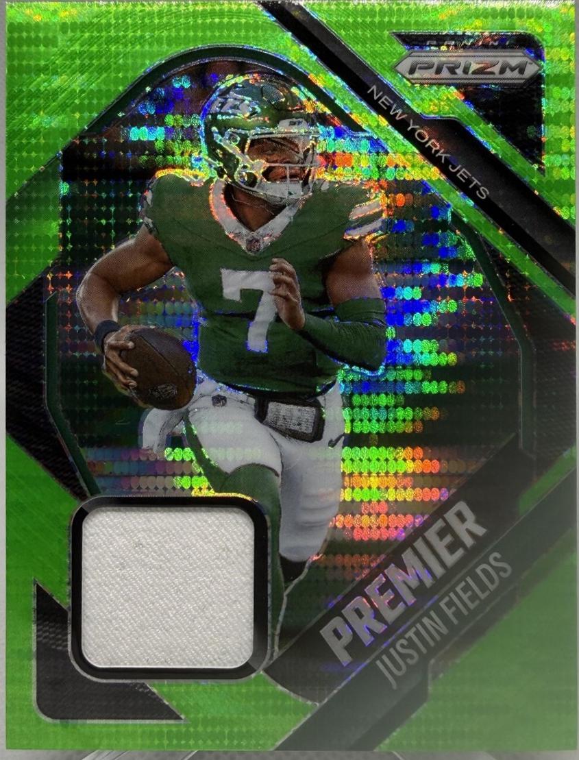 Justin Fields [Neon Green Pulsar] #PJY-JFS