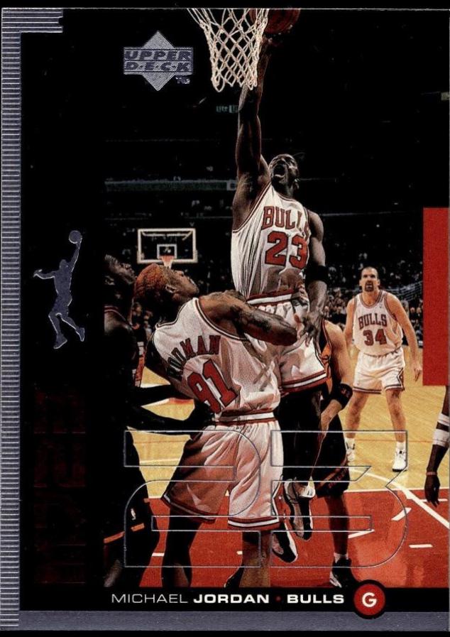 Michael Jordan #M3 Basketball Cards 1998 Upper Deck MJ23