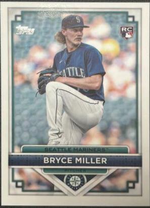 Bryce Miller #70 Baseball Cards 2023 Topps Flagship Collection