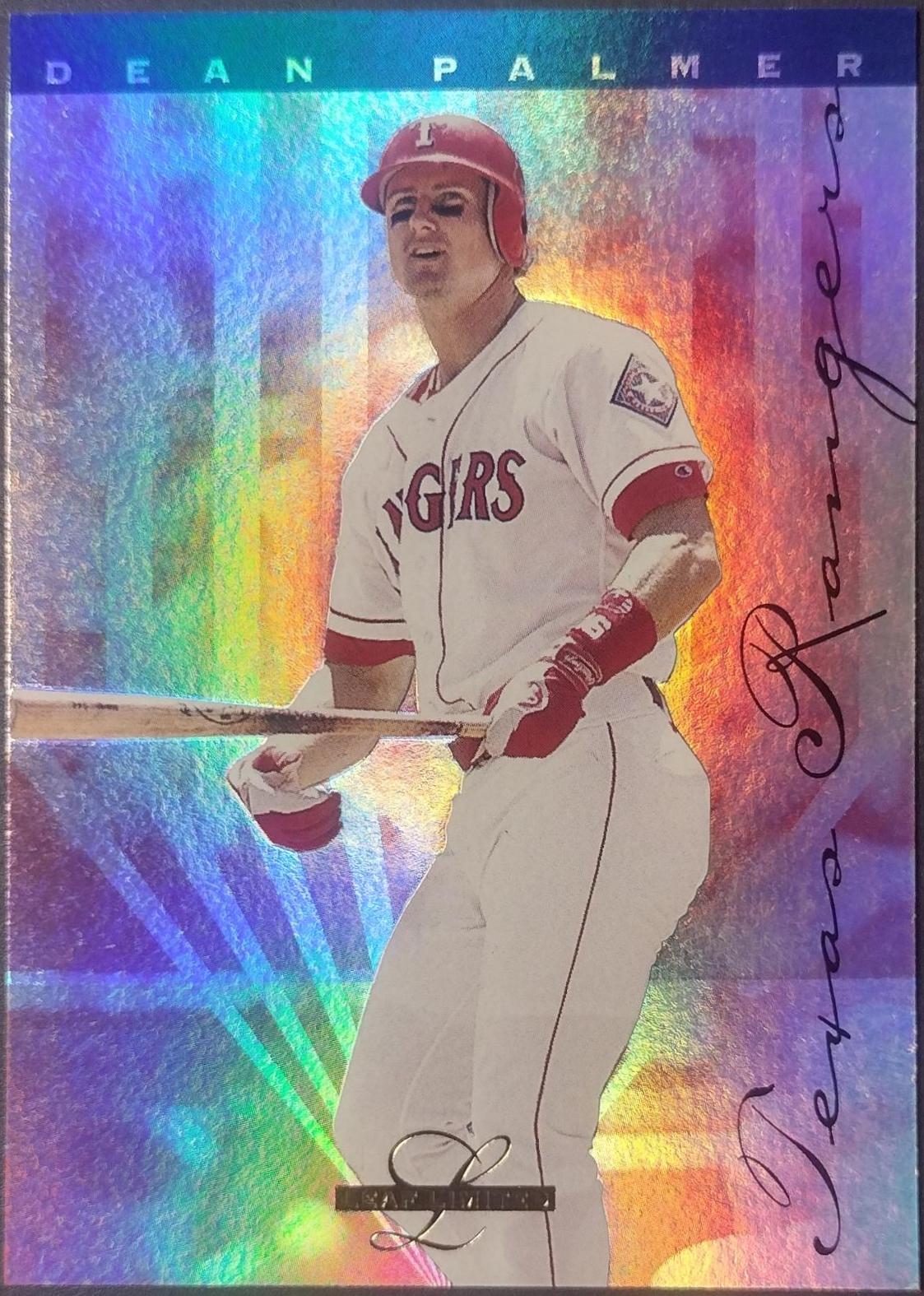 Dean Palmer #127 Baseball Cards 1995 Leaf Limited