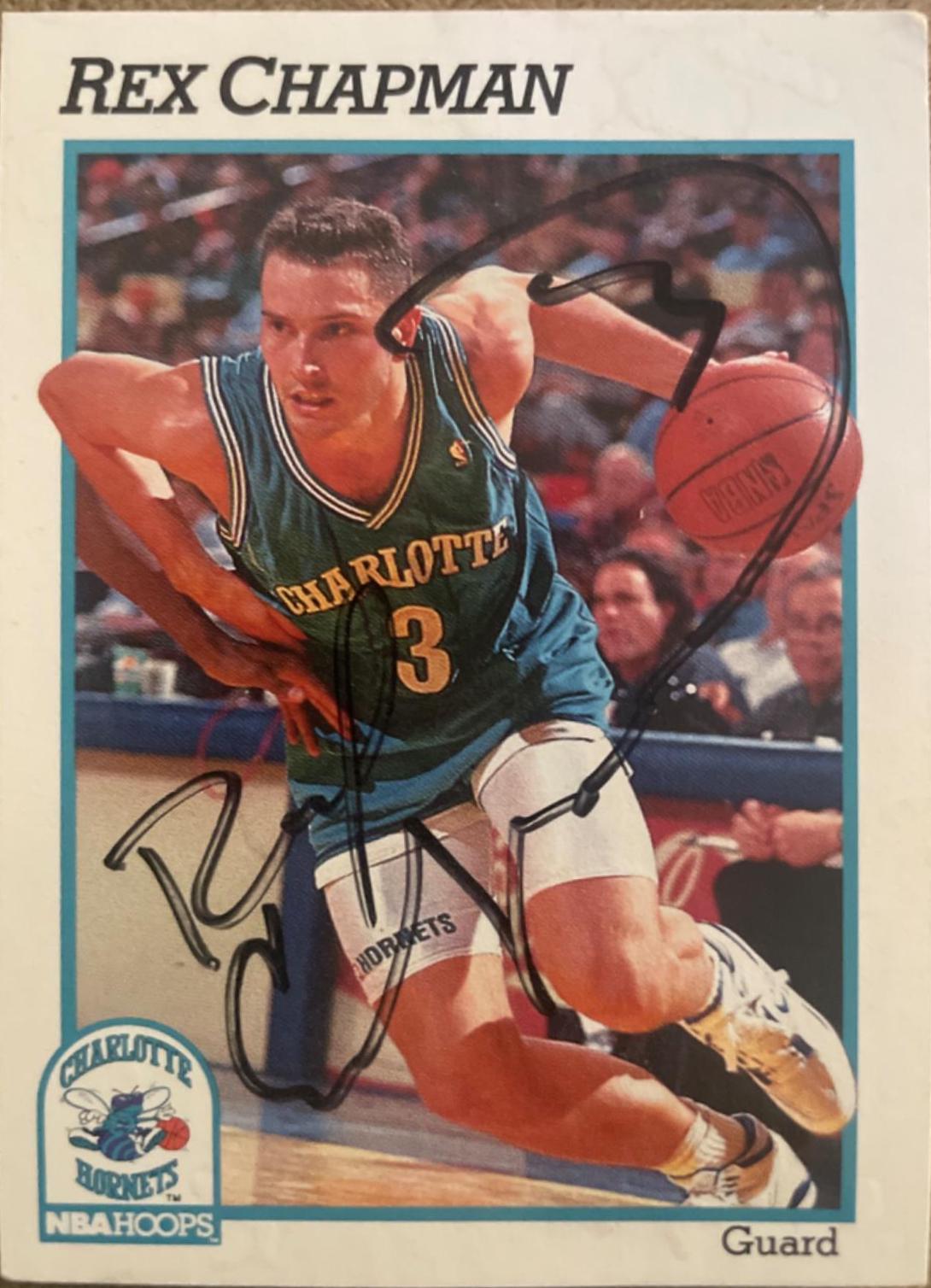 Rex Chapman #19 Basketball Cards 1991 Hoops