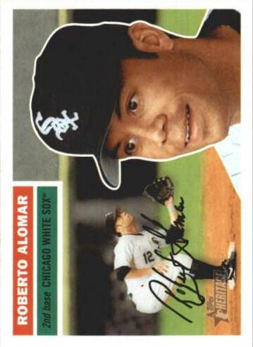 Roberto Alomar #131 Baseball Cards 2005 Topps Heritage