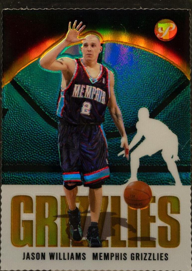 Jason Williams Gold Refractor #77 Basketball Cards 2003 Topps Pristine